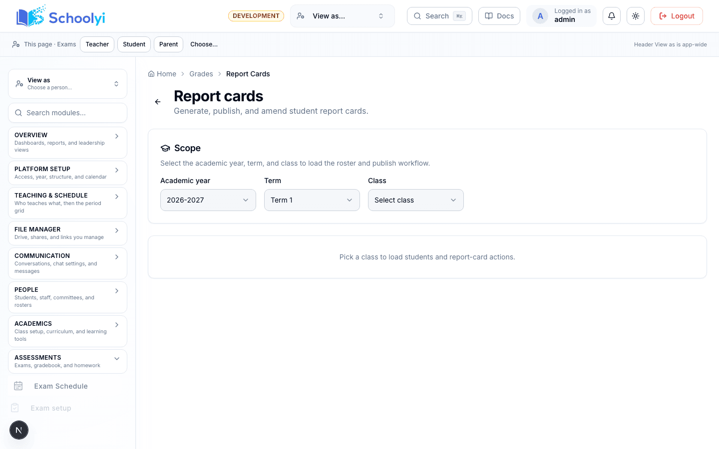 American report cards with cumulative transcript