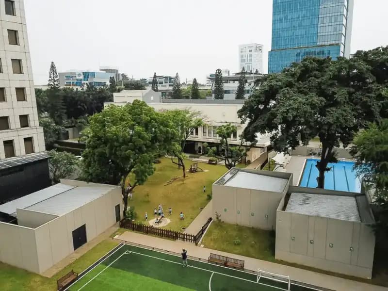 Illustrative campus setting for American Cooperative School of Tunis in Tunis