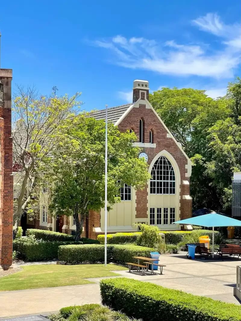 Illustrative campus setting for Instituto Nacional Central de Educación de Varones in Guatemala City