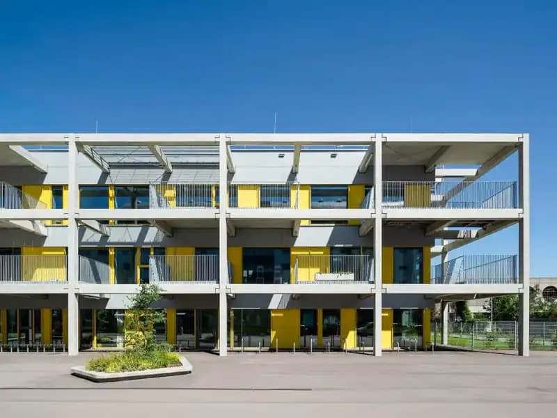 Illustrative campus setting for Kungsholmens Gymnasium in Stockholm
