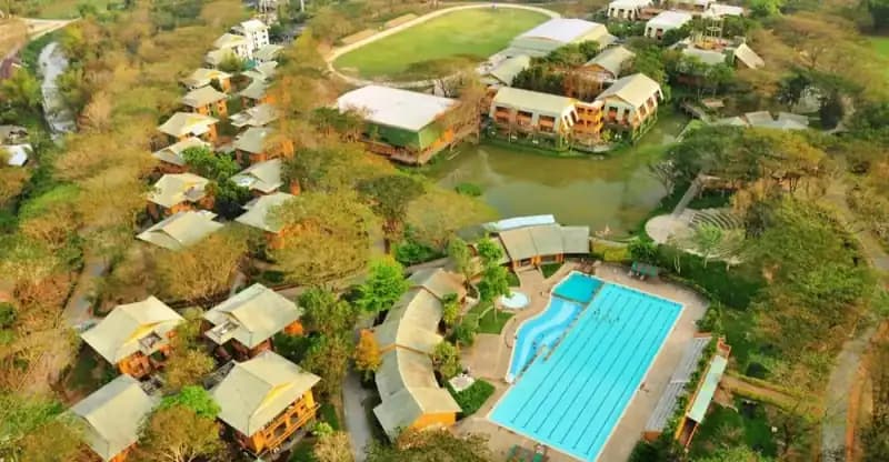 Illustrative campus setting for St. Constantine's International School in Arusha