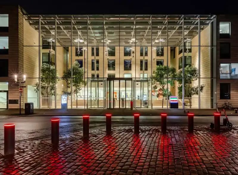 Illustrative campus setting for Waseda Senior High School in Tokyo