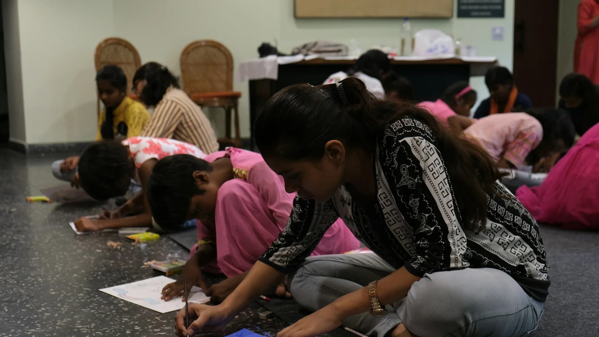Decision matrix for parent portals and family communication Illustrative school scene for Decision matrix for parent portals and family communication