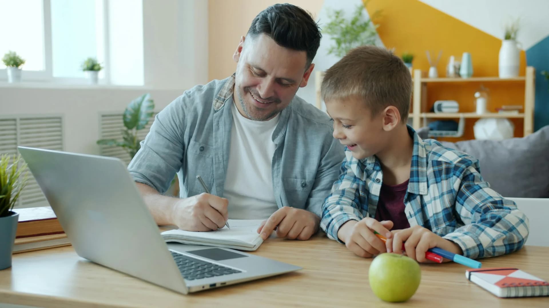 How to prepare evidence for parent portals and family communication Illustrative school scene for How to prepare evidence for parent portals and family communication