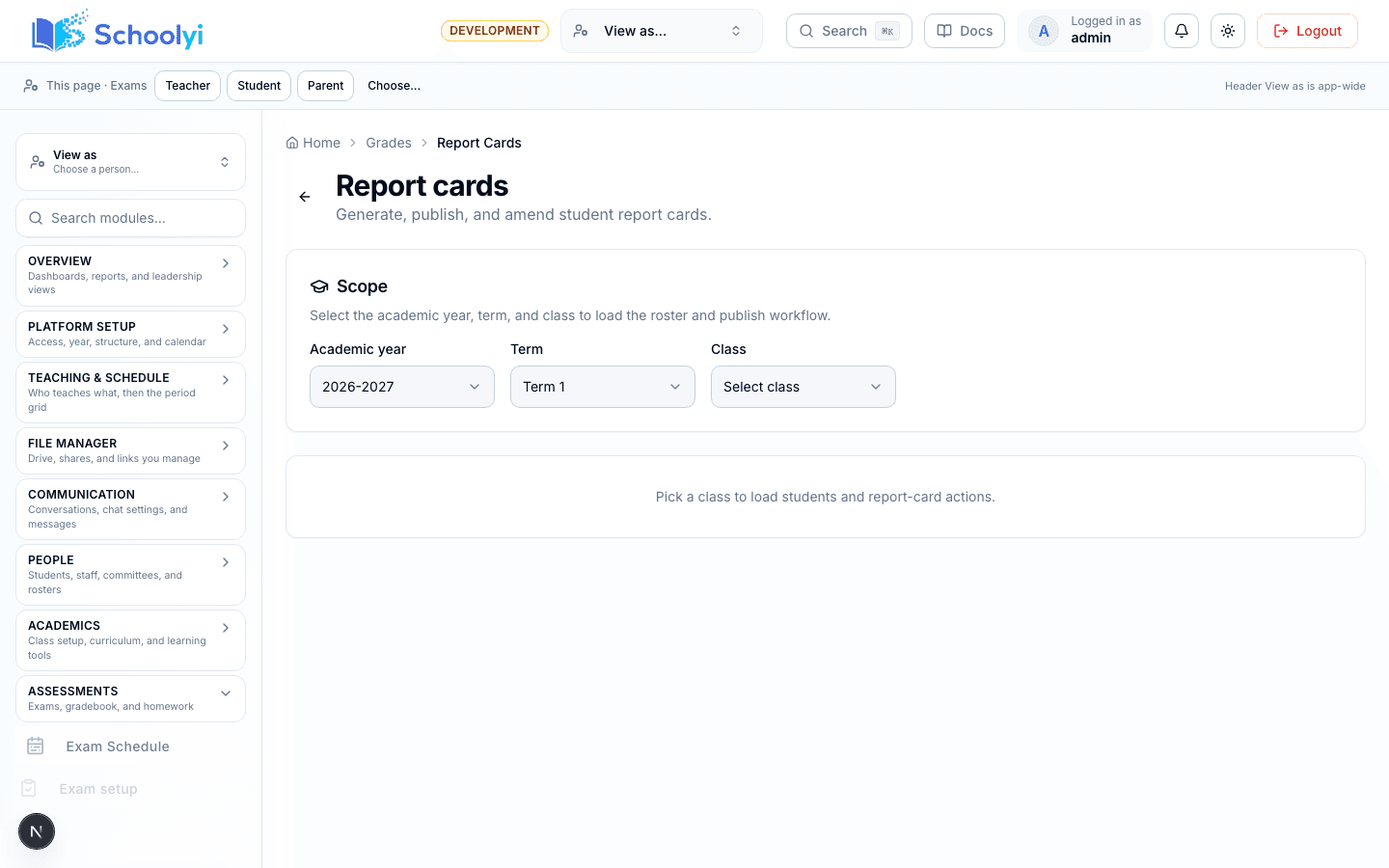 American report cards with cumulative transcript