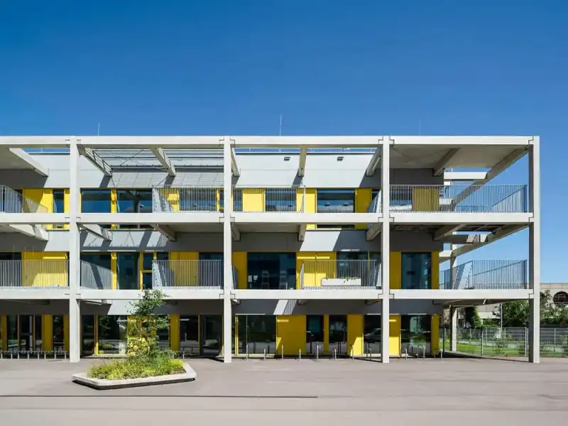 Illustrative campus setting for Kungsholmens Gymnasium in Stockholm, Sweden